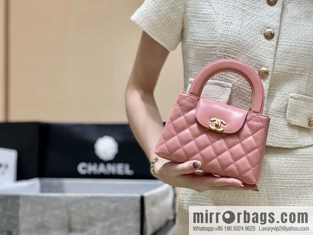 CHANEL 23K autumn and winter series Kelly bag AS4416 lobster powder