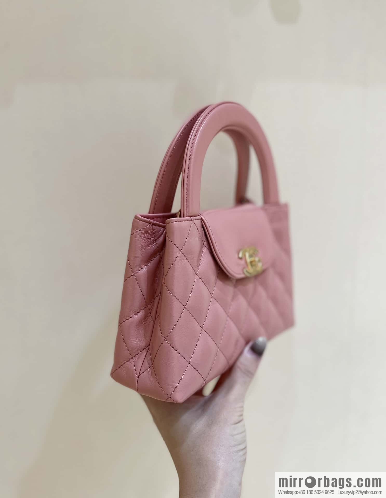CHANEL 23K autumn and winter series Kelly bag AS4416 lobster powder