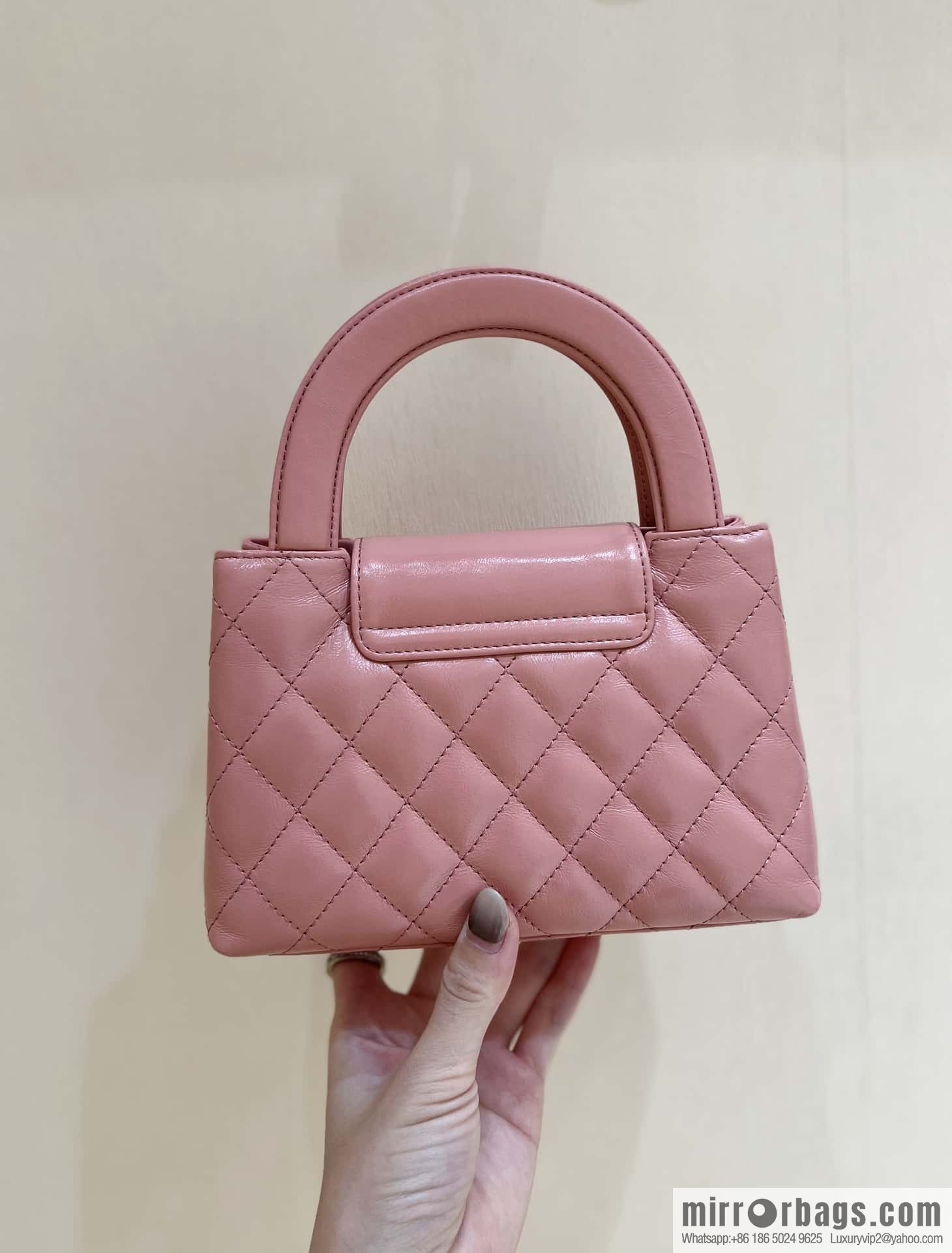 CHANEL 23K autumn and winter series Kelly bag AS4416 lobster powder