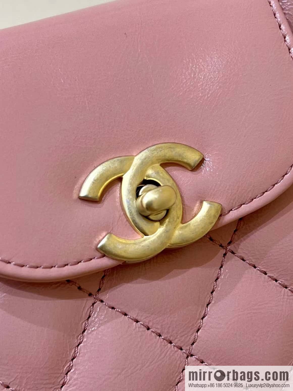 CHANEL 23K autumn and winter series Kelly bag AS4416 lobster powder
