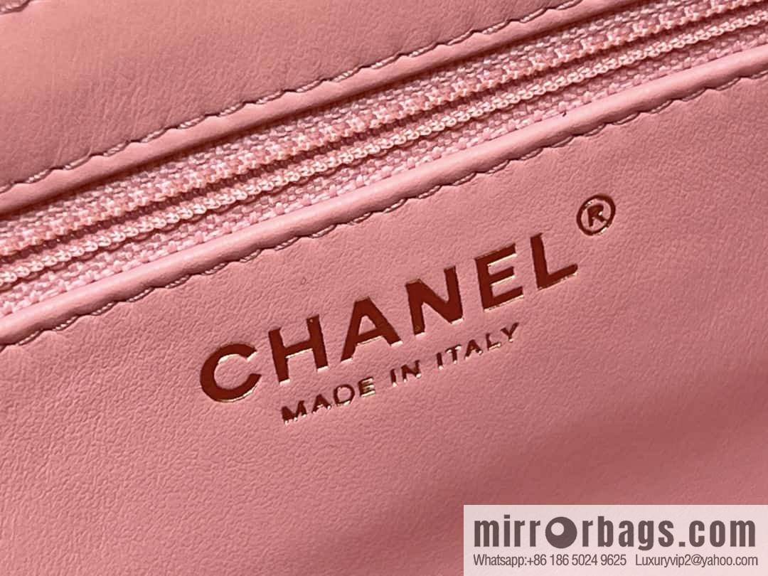 CHANEL 23K autumn and winter series Kelly bag AS4416 lobster powder