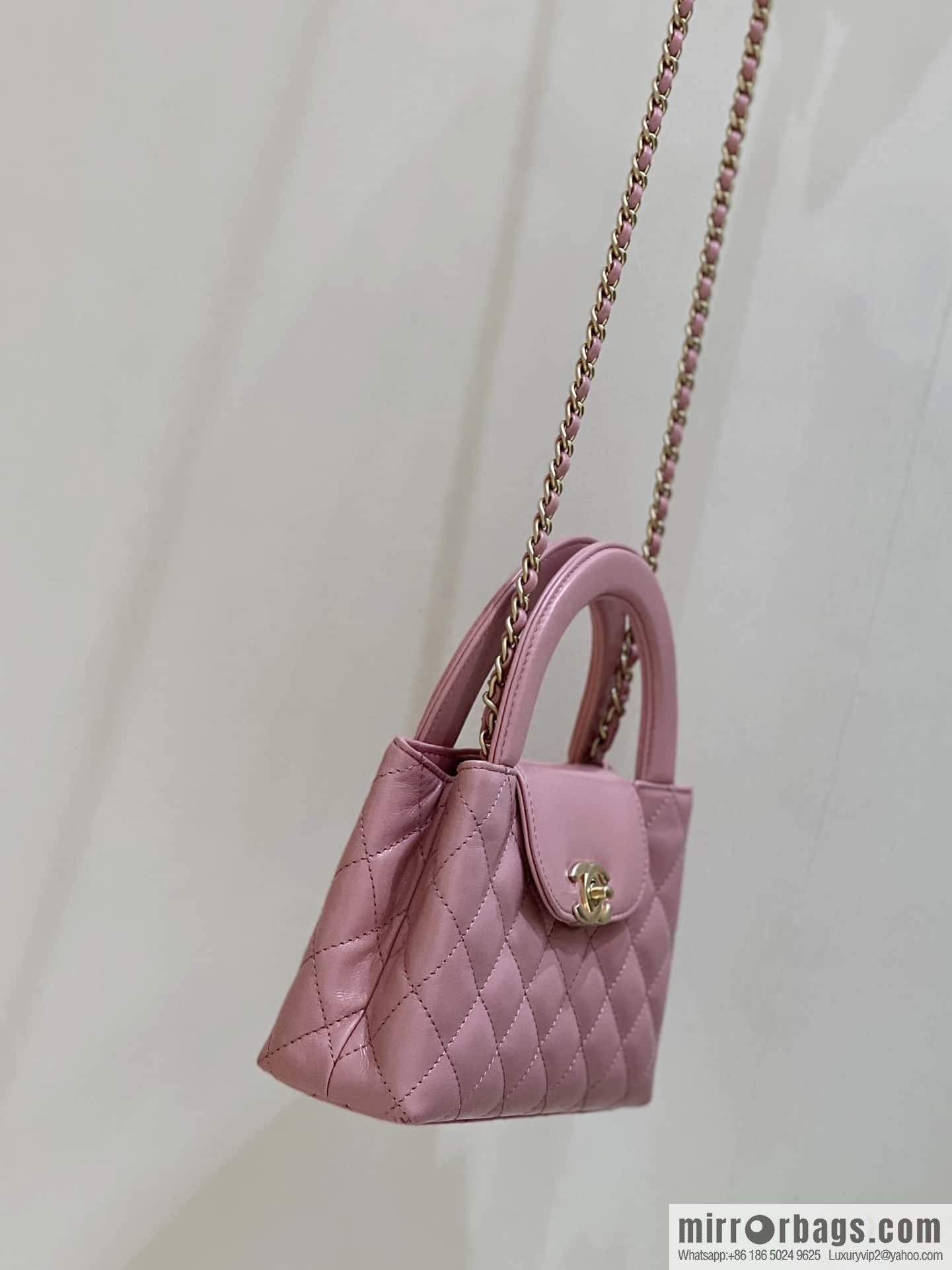 CHANEL 23K autumn and winter series Kelly bag AS4416 lobster powder