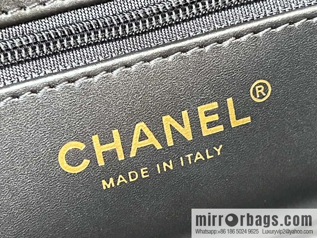 CHANEL 23K autumn and winter series Kelly bag AS4416 black