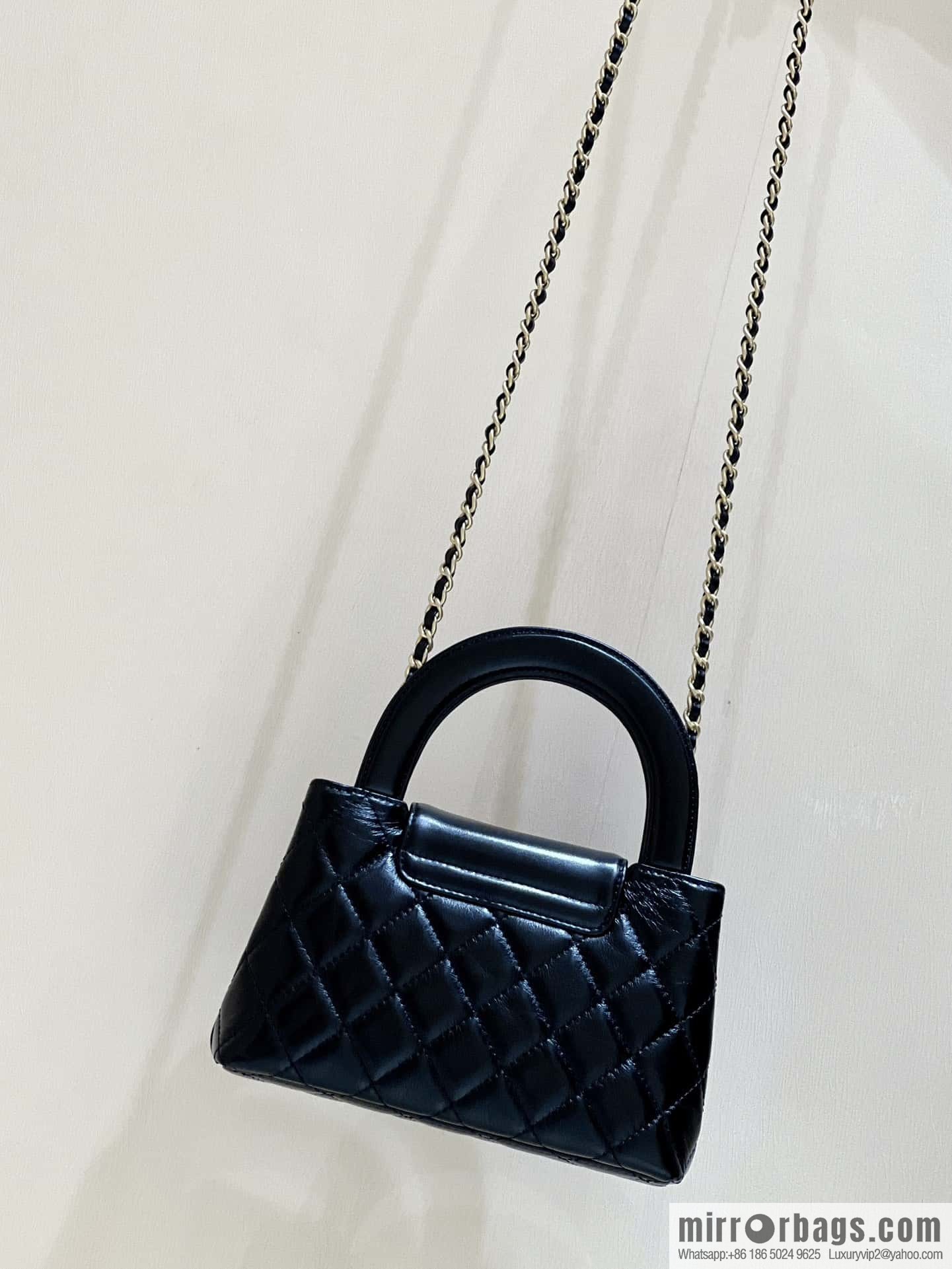 CHANEL 23K autumn and winter series Kelly bag AS4416 black