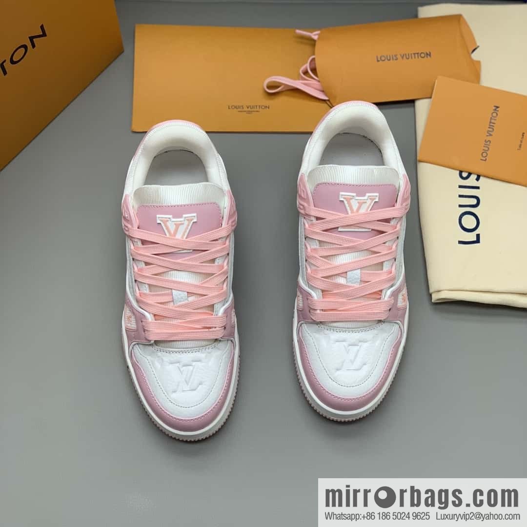 LV/Louis Vuitton Trainer women's casual sports running shoes