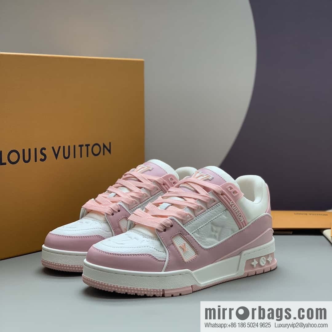 LV/Louis Vuitton Trainer women's casual sports running shoes