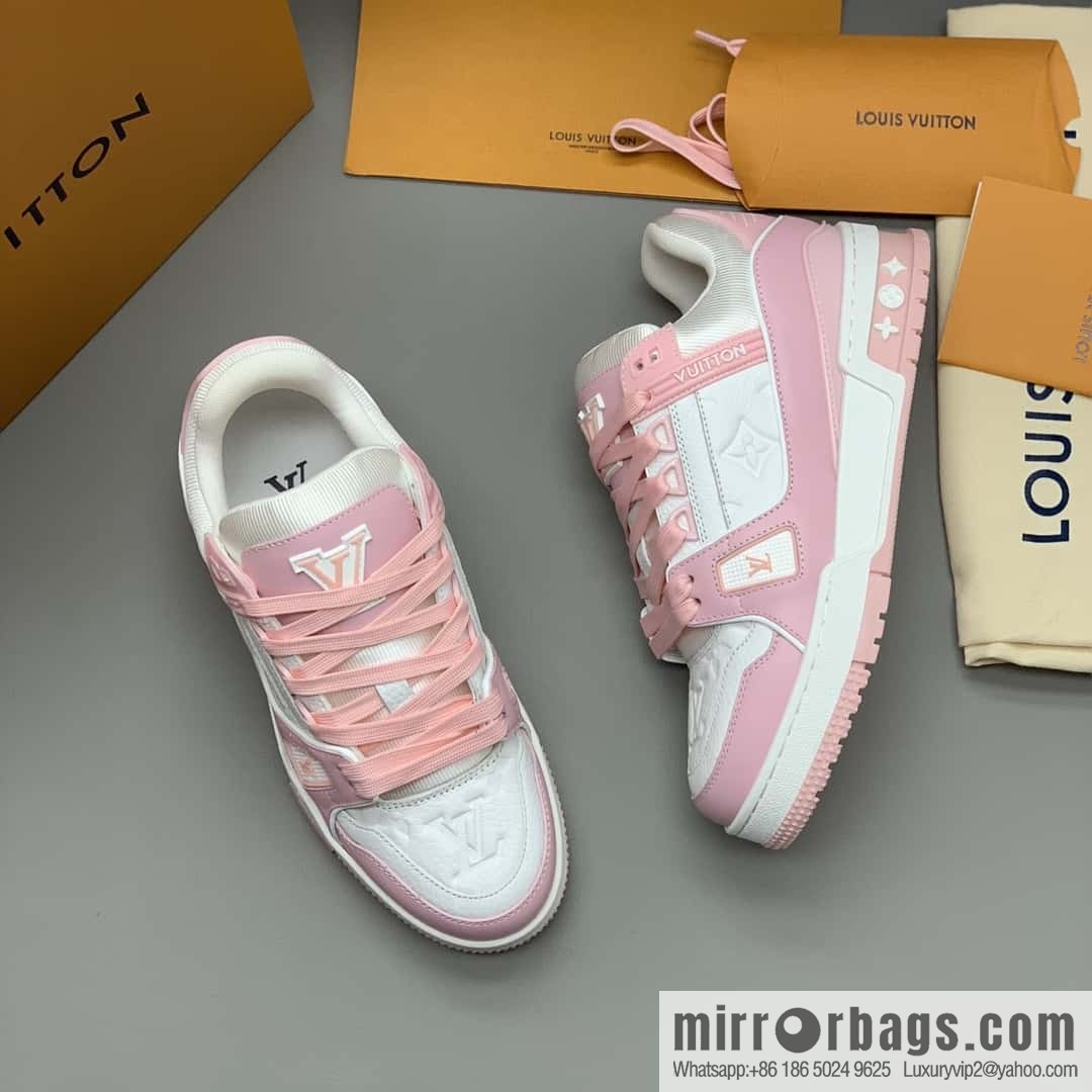 LV/Louis Vuitton Trainer women's casual sports running shoes