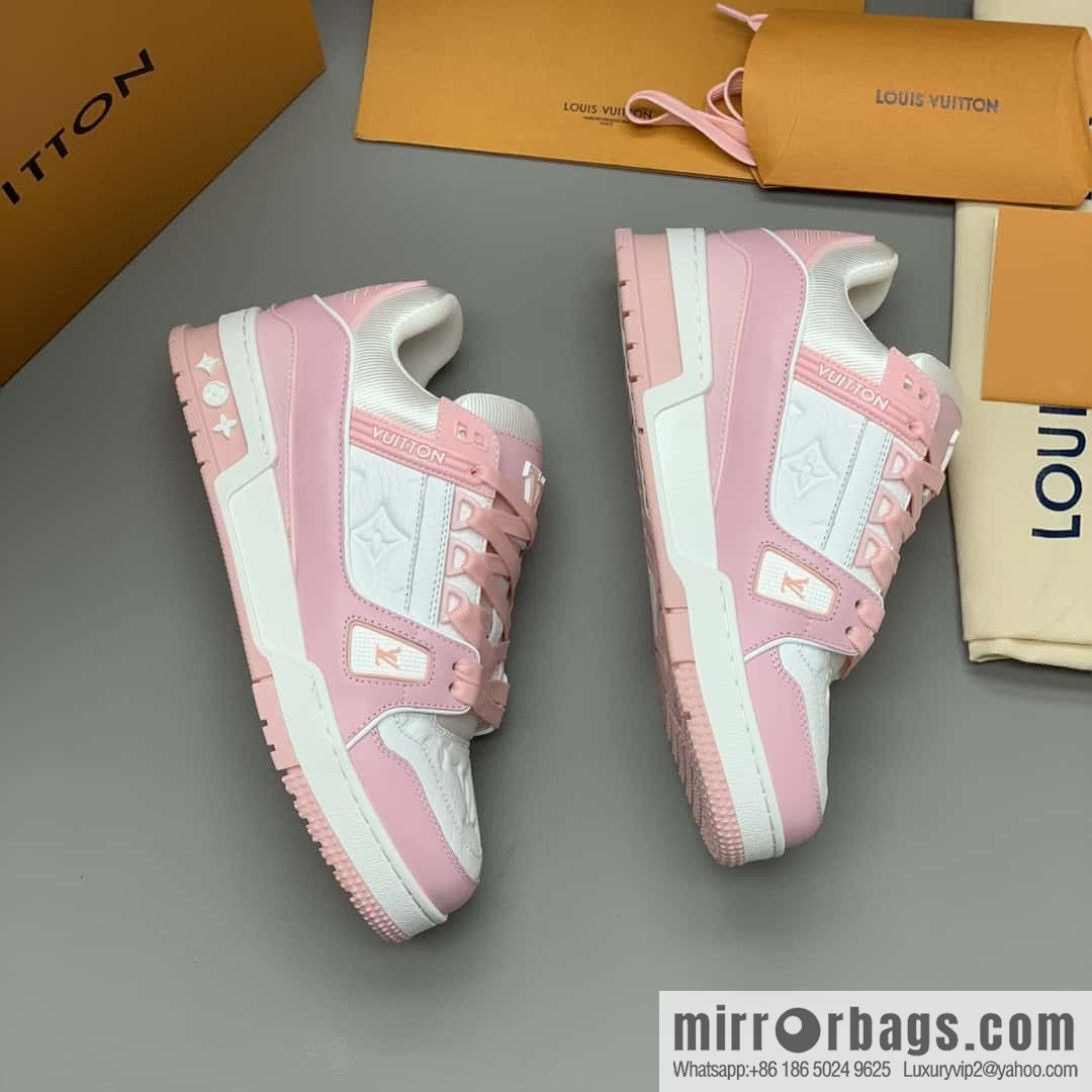 LV/Louis Vuitton Trainer women's casual sports running shoes