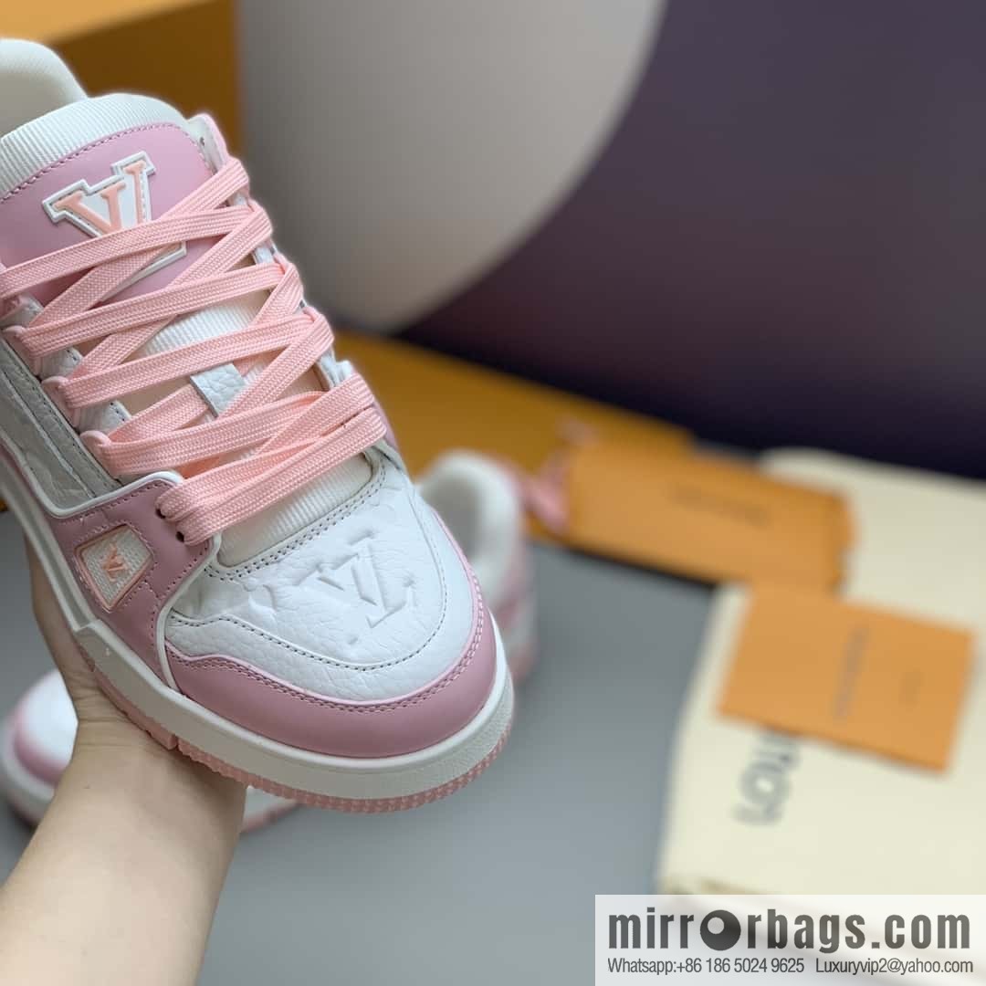 LV/Louis Vuitton Trainer women's casual sports running shoes