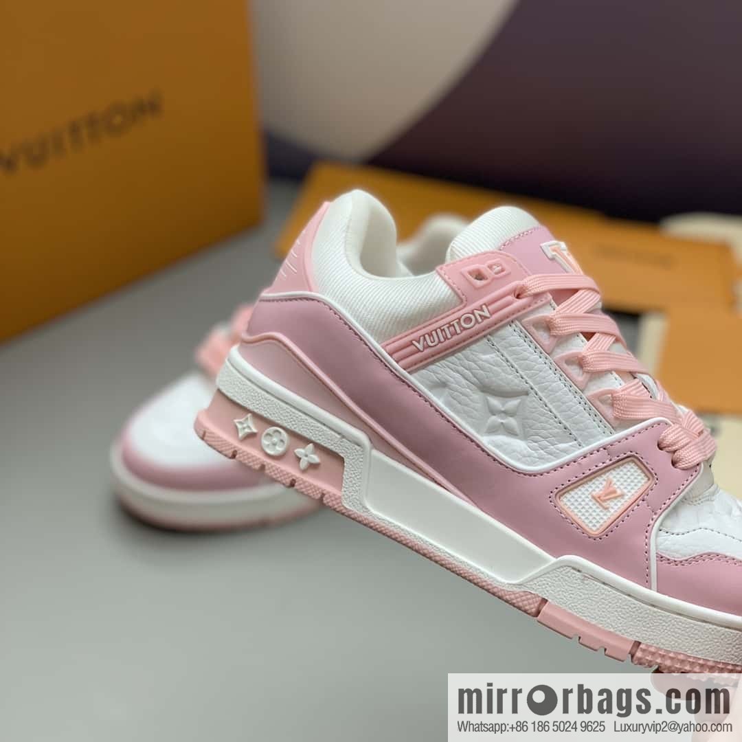 LV/Louis Vuitton Trainer women's casual sports running shoes