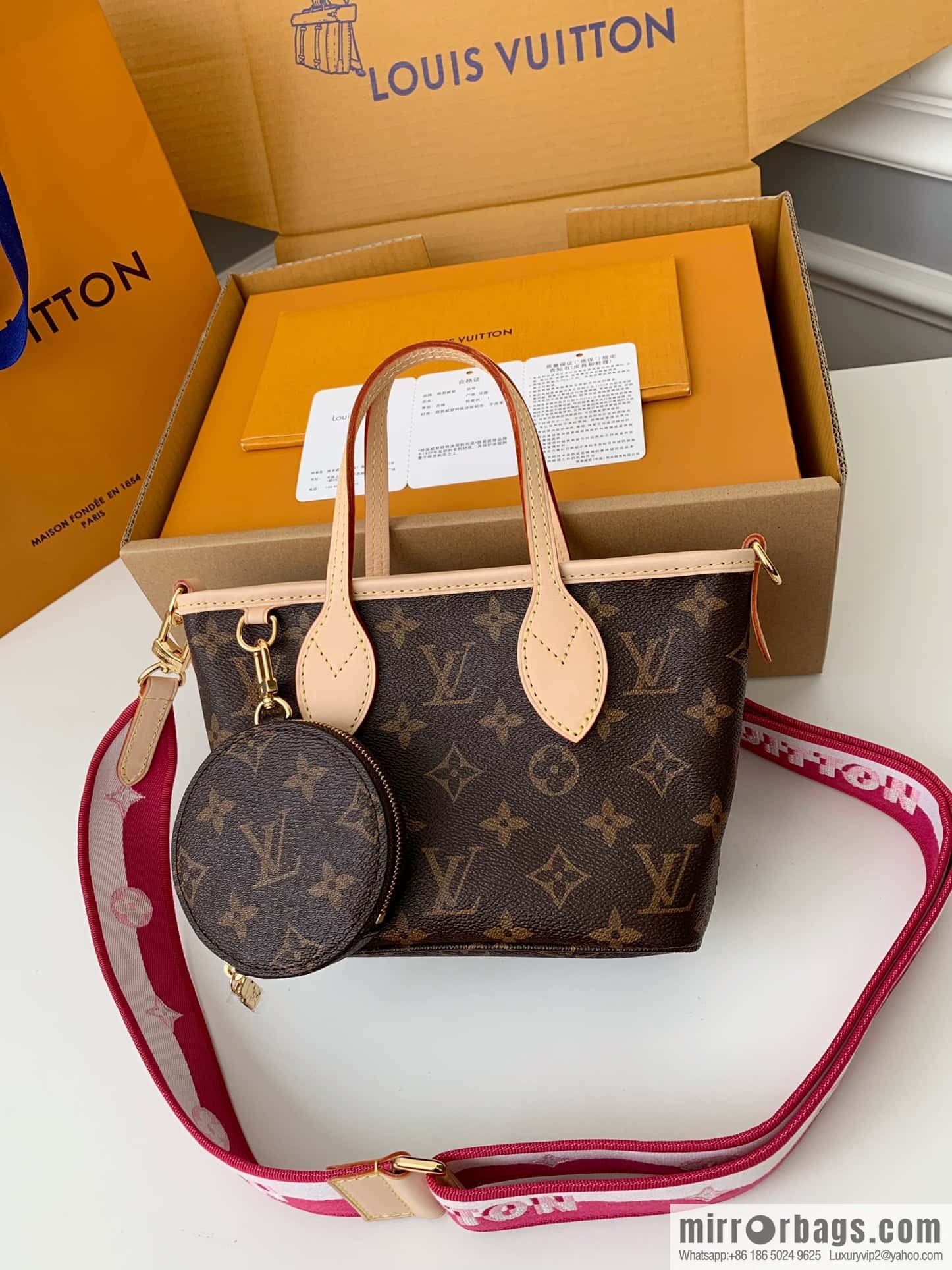 LV M46786 Neverfull BB