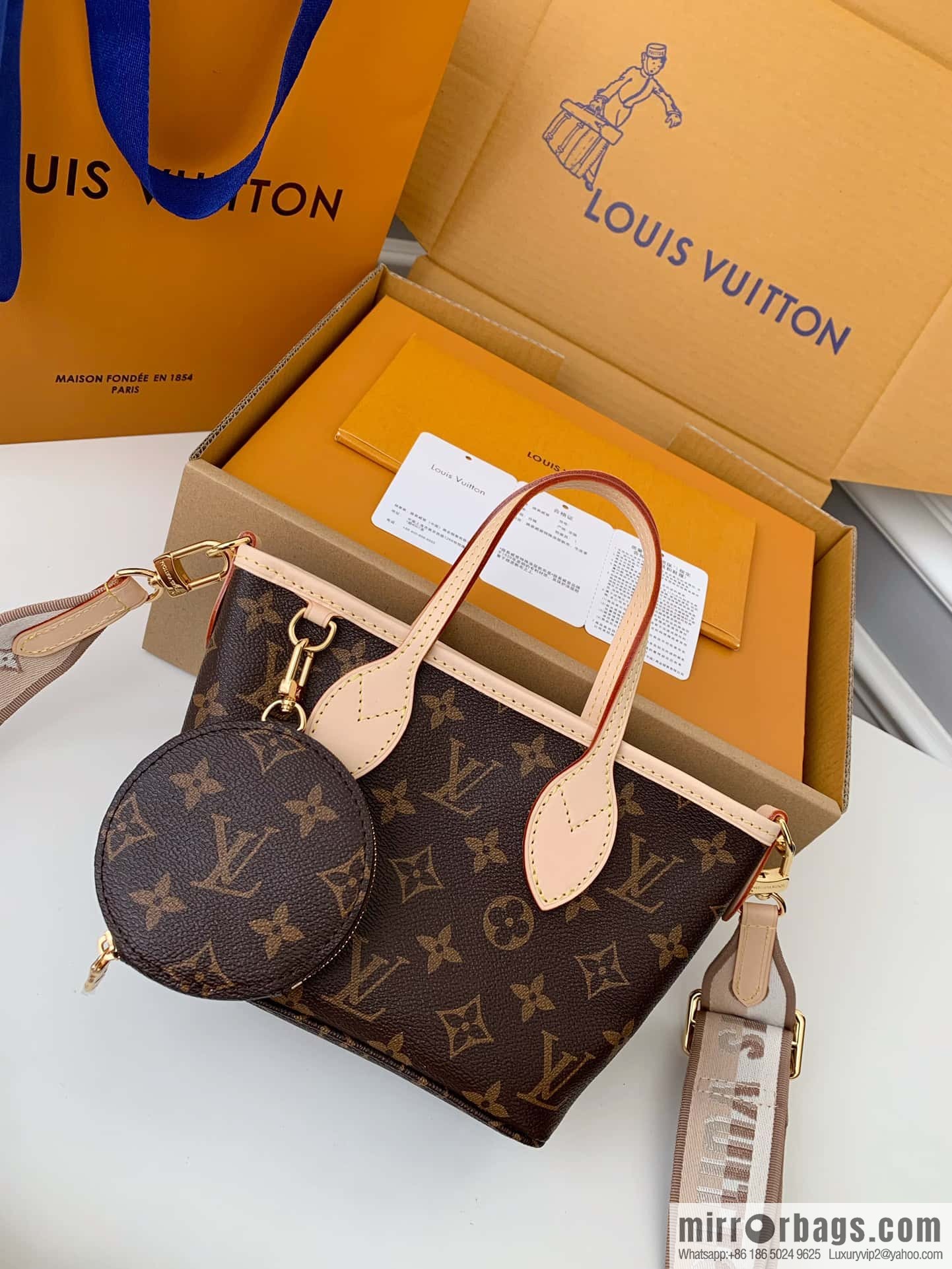 LV M46705 Neverfull BB
