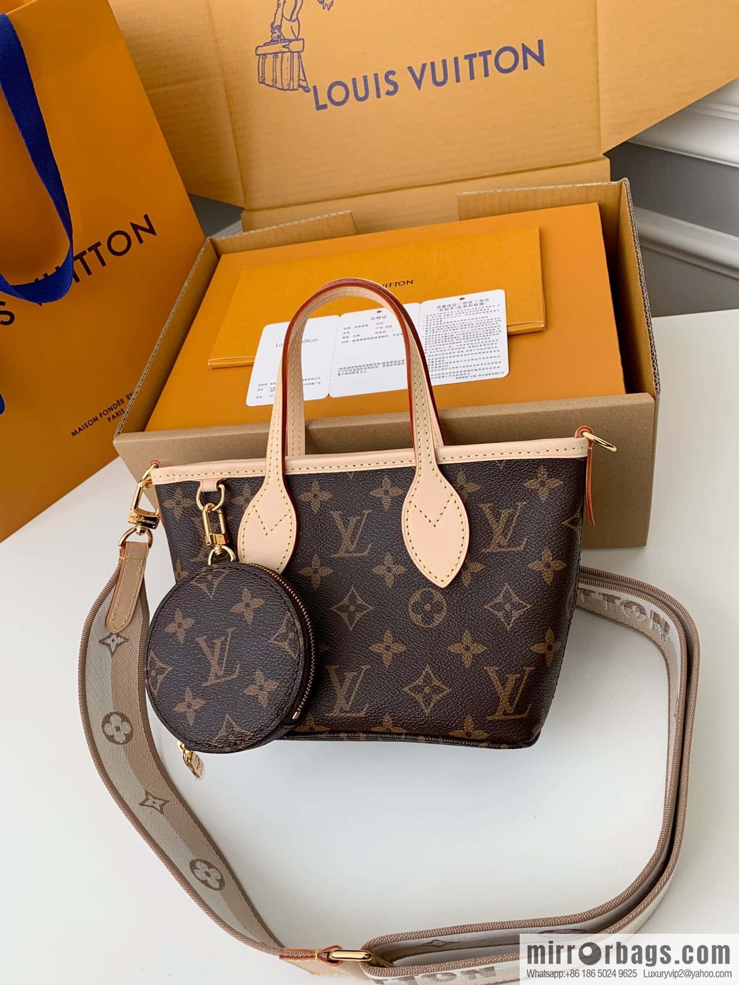 LV M46705 Neverfull BB