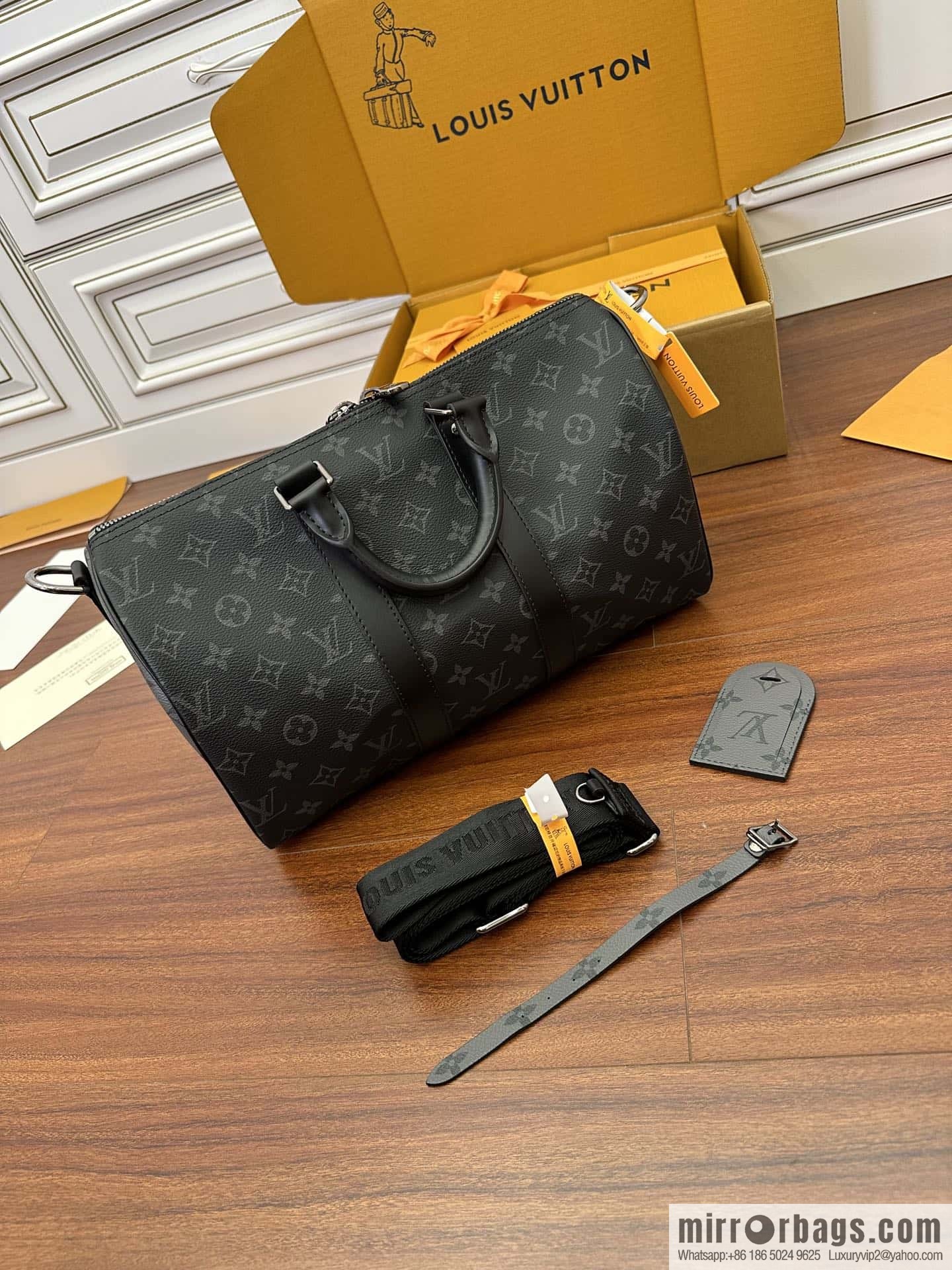 LV M46655 Keepall Bandoulière 35