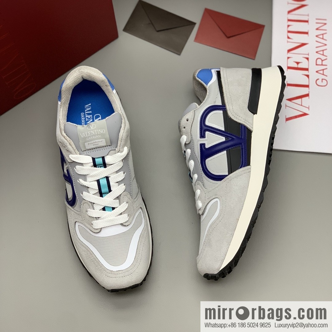VALENTINO Valentino, logo design, low-top casual sneakers for couples