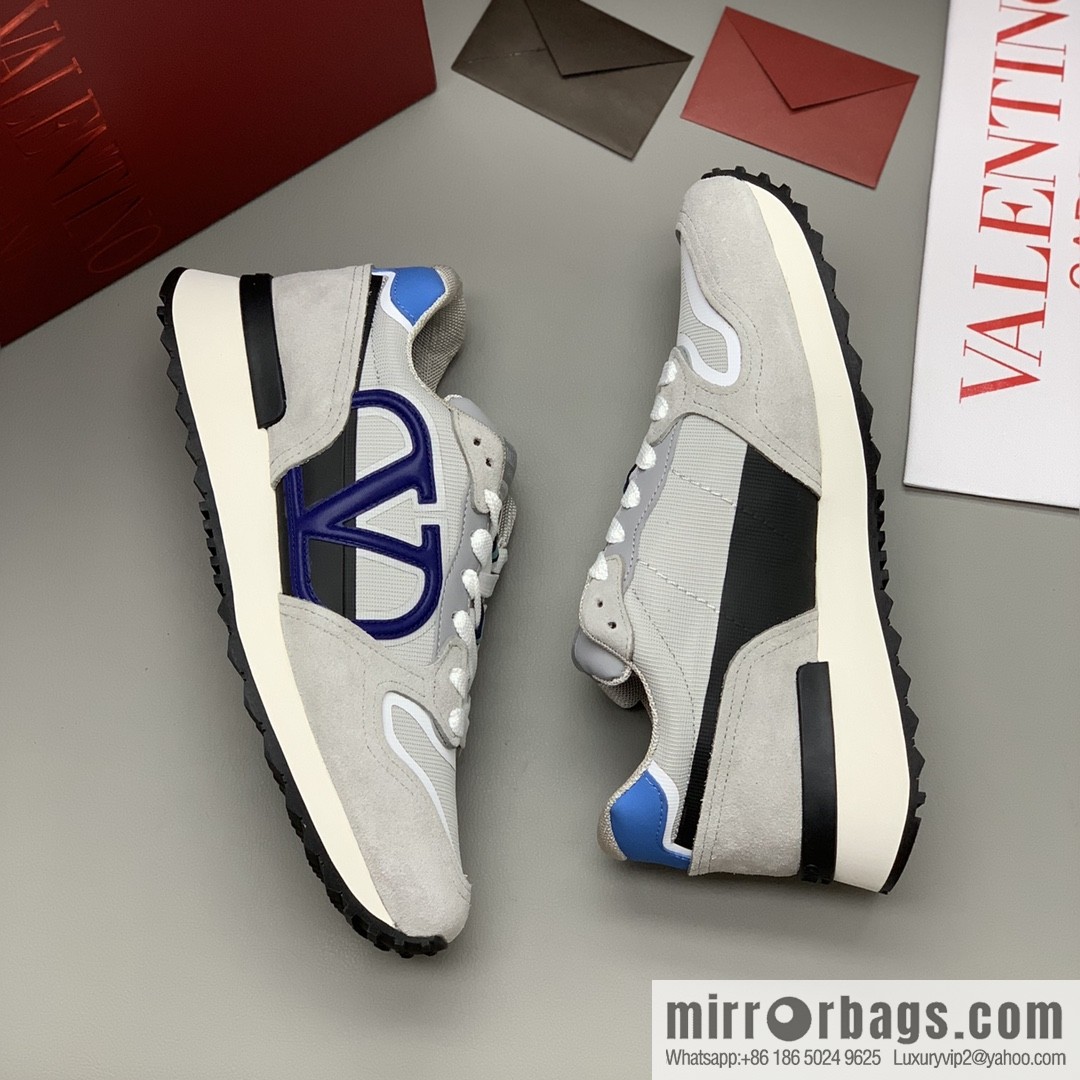 VALENTINO Valentino, logo design, low-top casual sneakers for couples