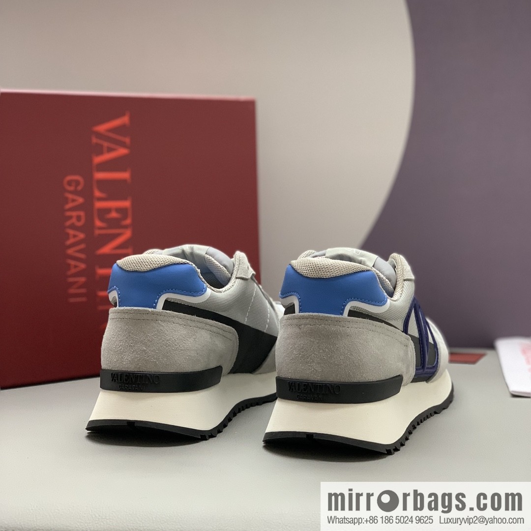 VALENTINO Valentino, logo design, low-top casual sneakers for couples