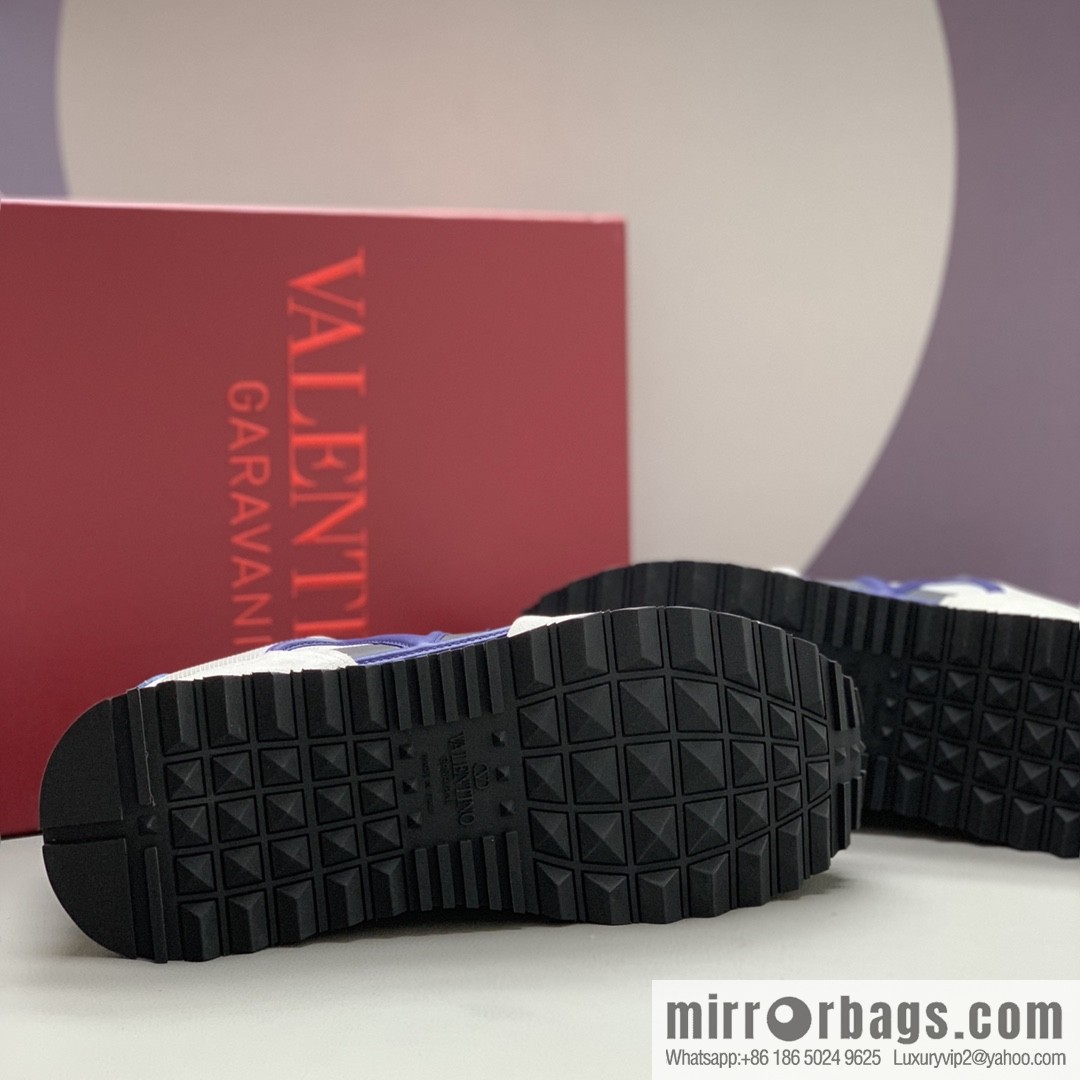 VALENTINO Valentino, logo design, low-top casual sneakers for couples