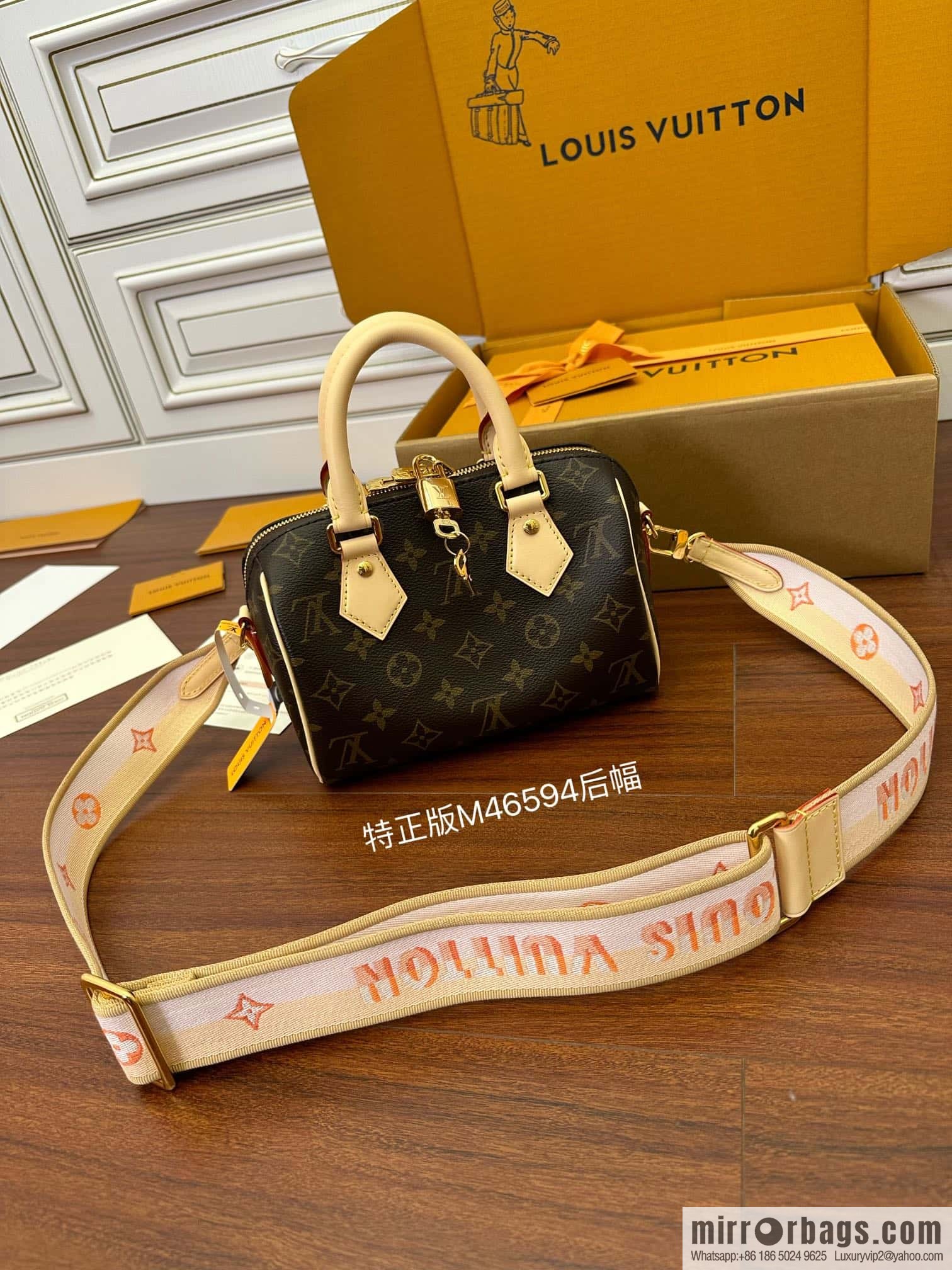 LV M46594 Speedy Bandoulière 20