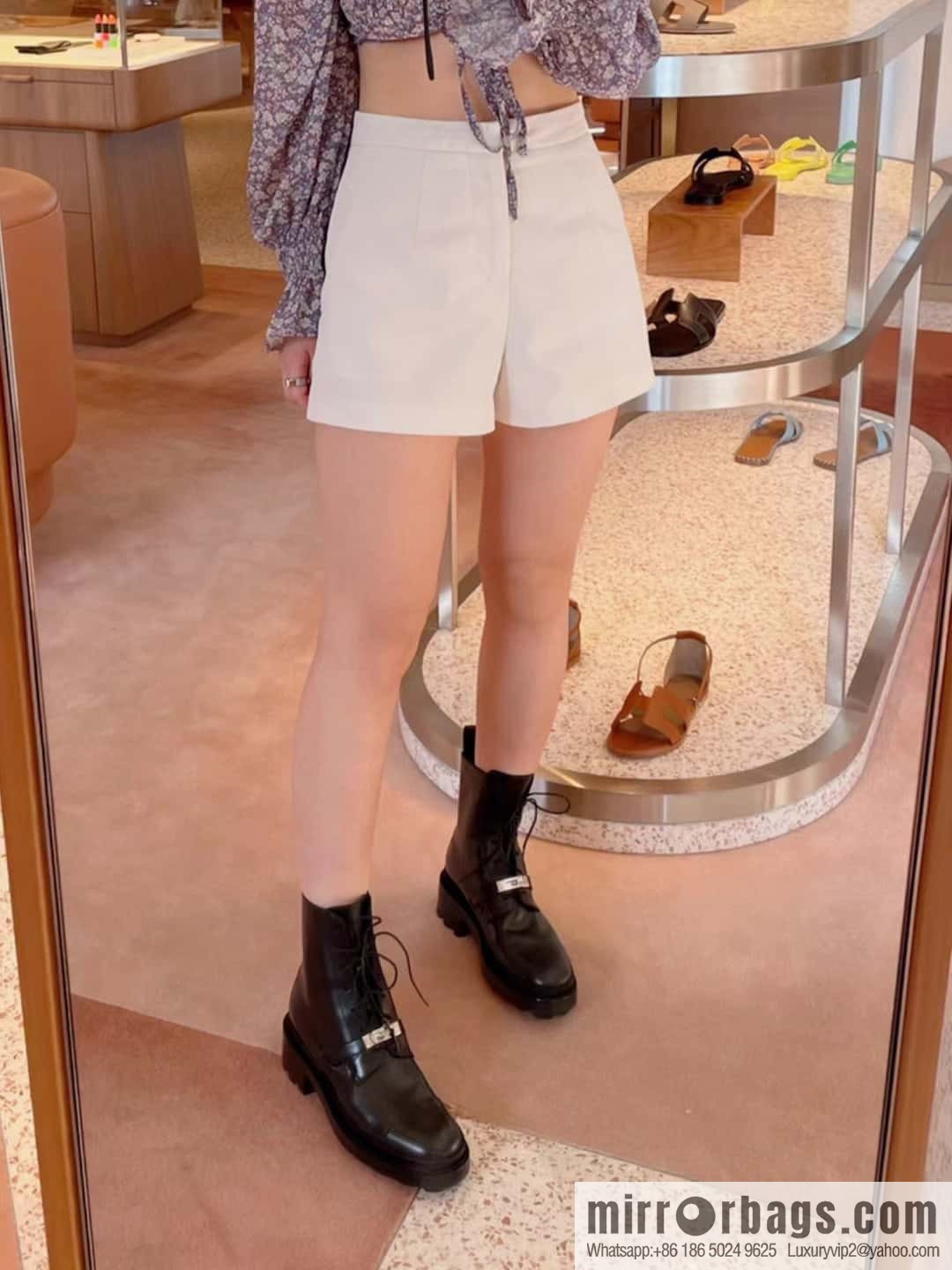 Hermès New Kelly Button Boots for Autumn and Winter