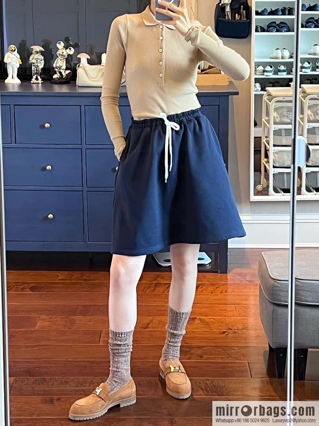 Hermès platform loafers