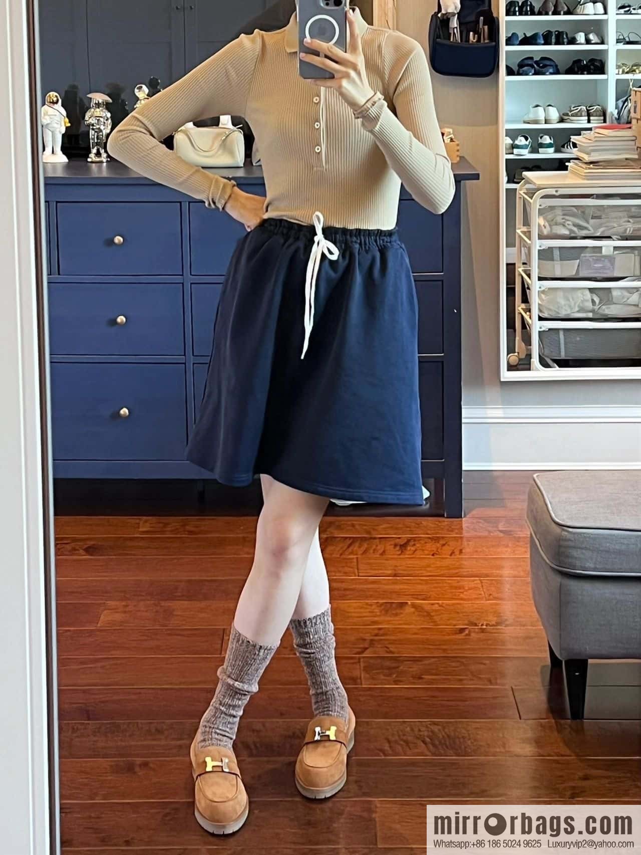 Hermès platform loafers