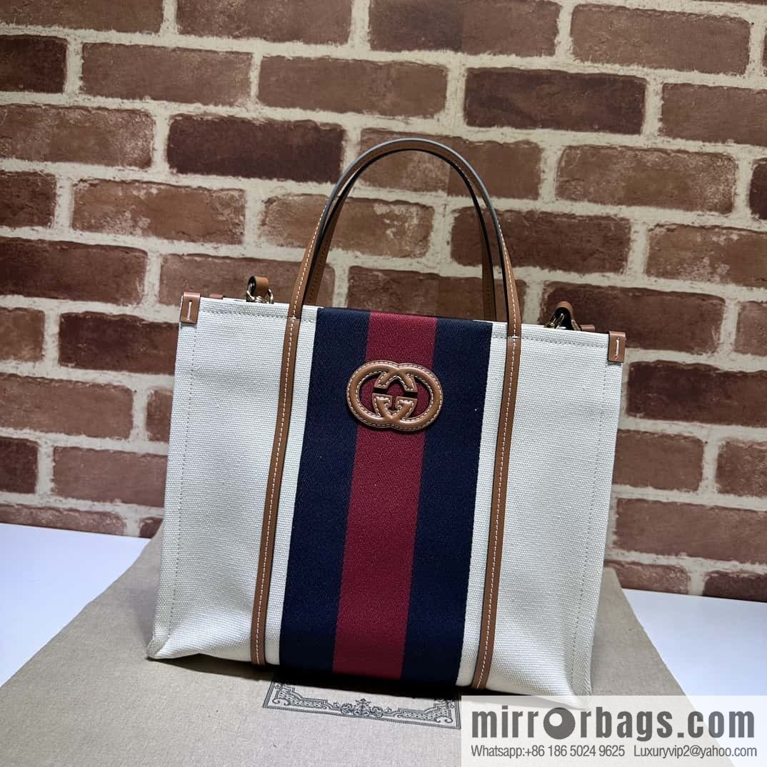 GUCCI SMALL INTERLOCKING G TOTE BAG 727728