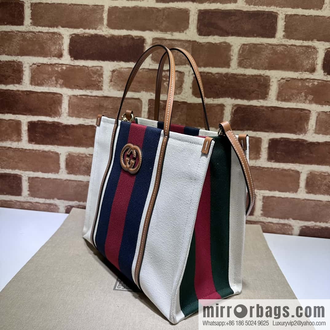GUCCI SMALL INTERLOCKING G TOTE BAG 727728