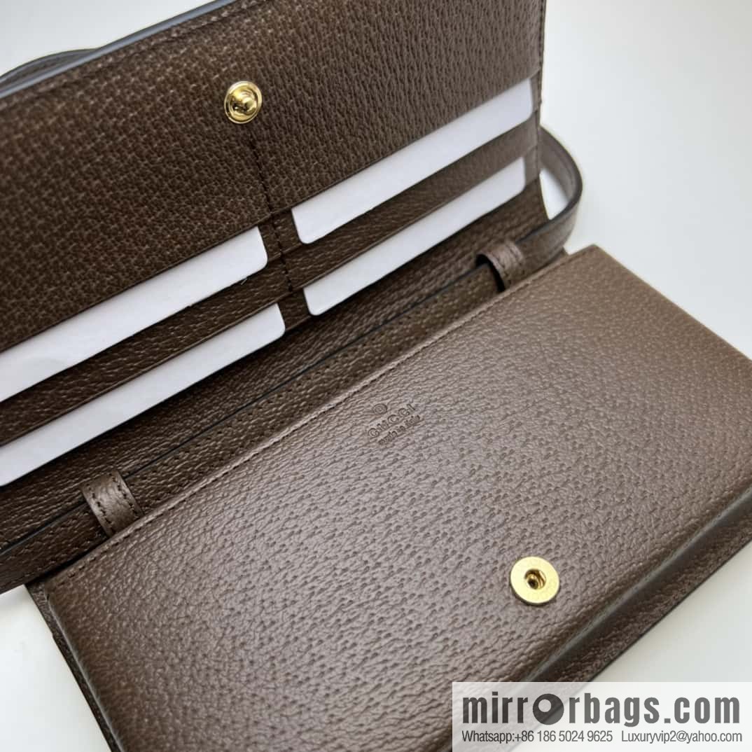 GUCCI Ophidia series GG mini handbag 723619 brown
