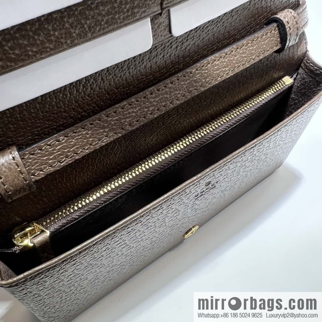 GUCCI Ophidia series GG mini handbag 723619 brown