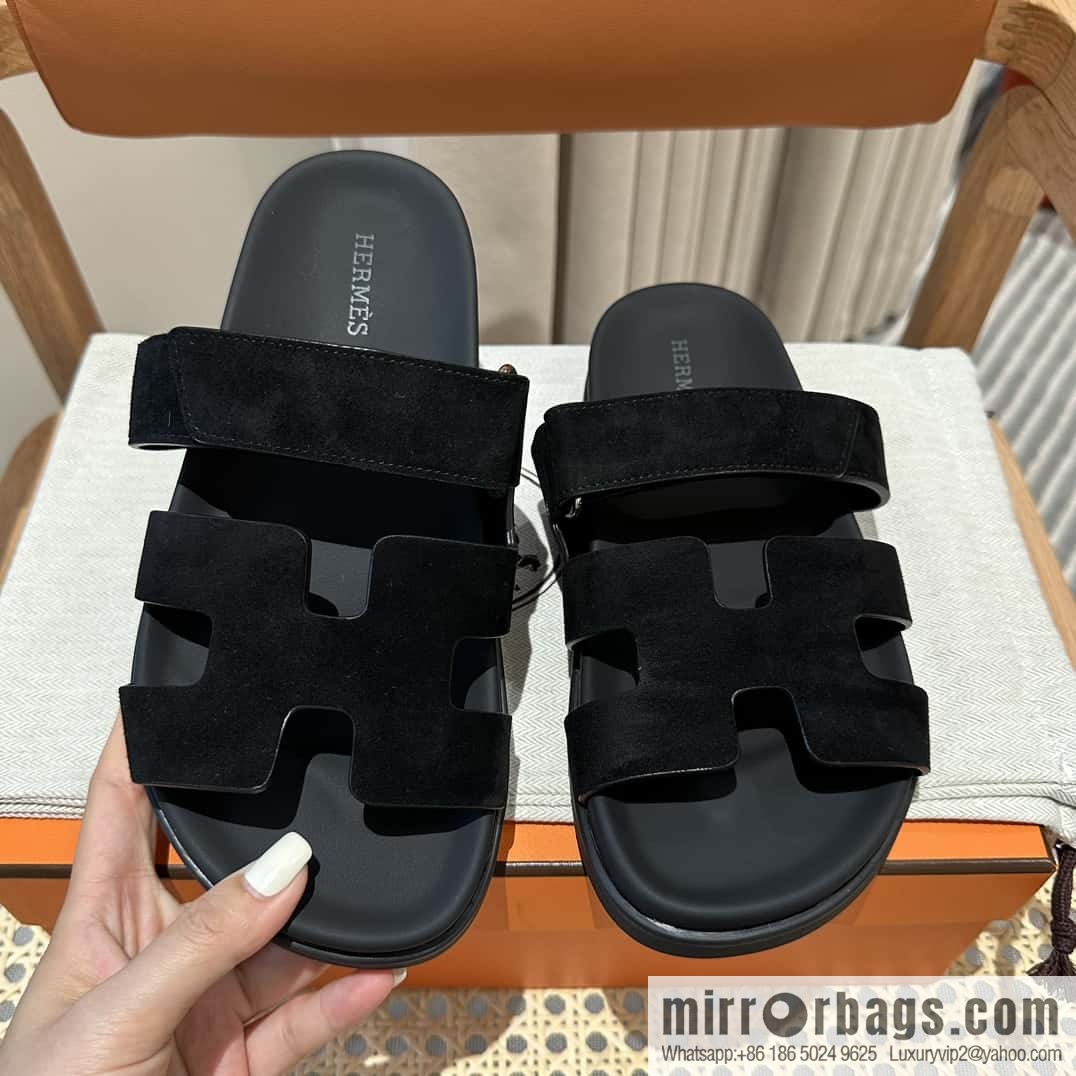 Hermès second uncle shoes 🐎🐎 Yangjing black