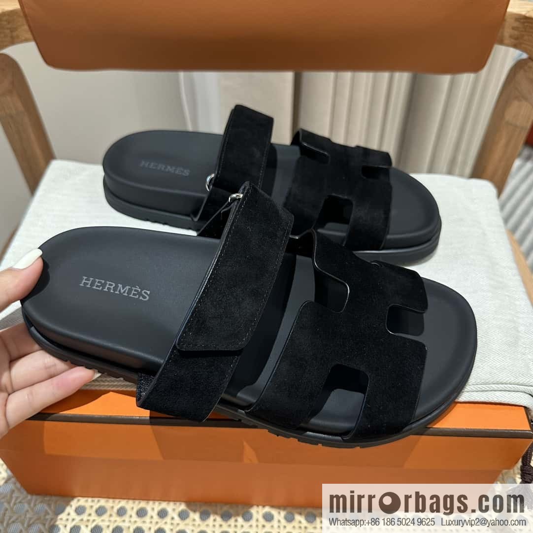 Hermès second uncle shoes 🐎🐎 Yangjing black