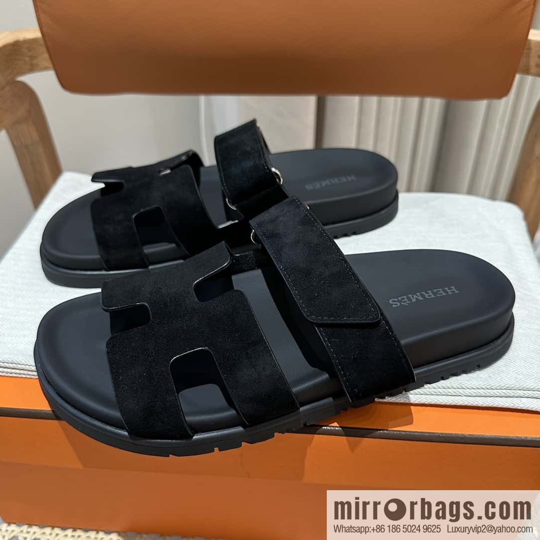 Hermès second uncle shoes 🐎🐎 Yangjing black