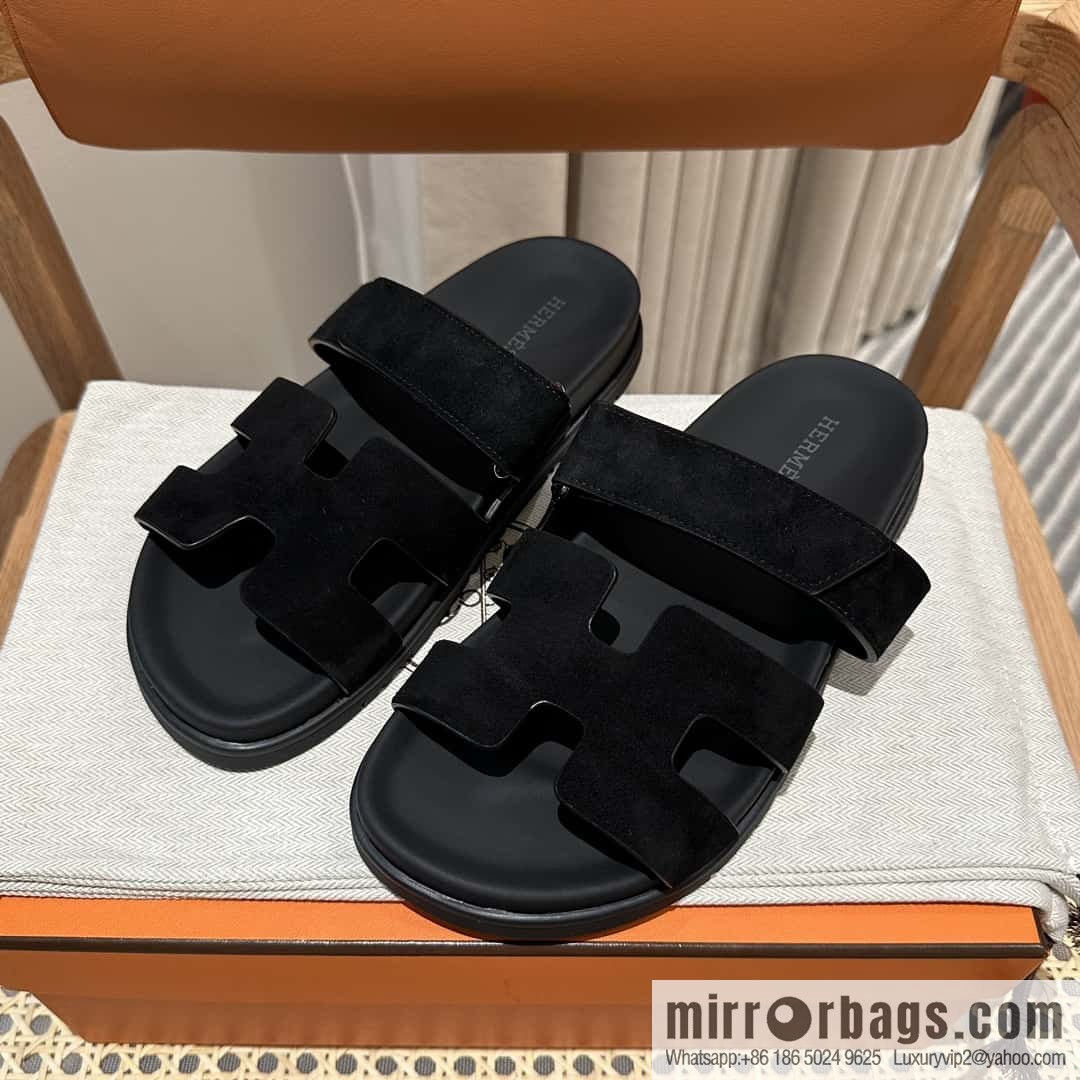 Hermès second uncle shoes 🐎🐎 Yangjing black