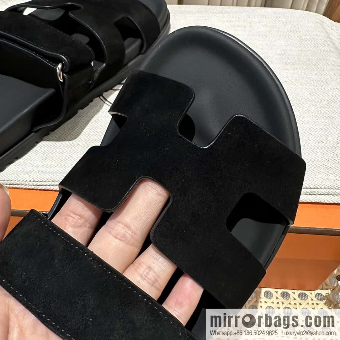 Hermès second uncle shoes 🐎🐎 Yangjing black