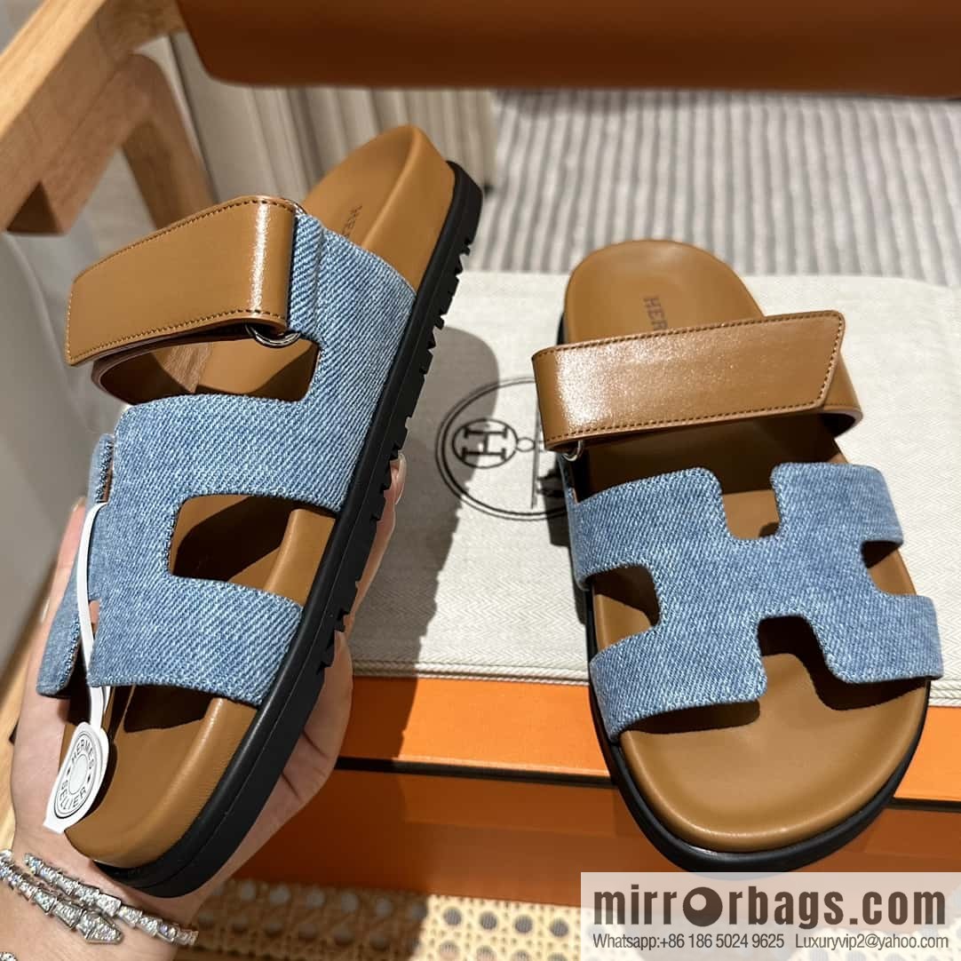 Hermès second uncle shoes 🐎🐎 denim