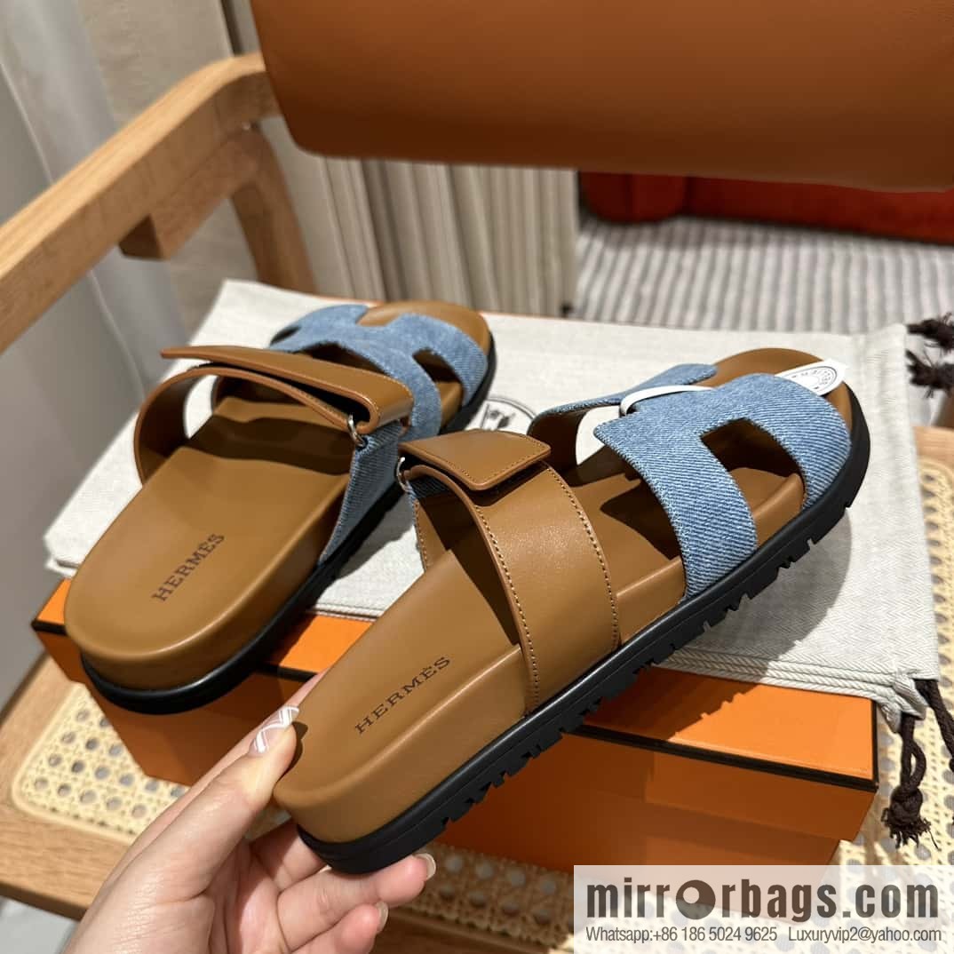 Hermès second uncle shoes 🐎🐎 denim