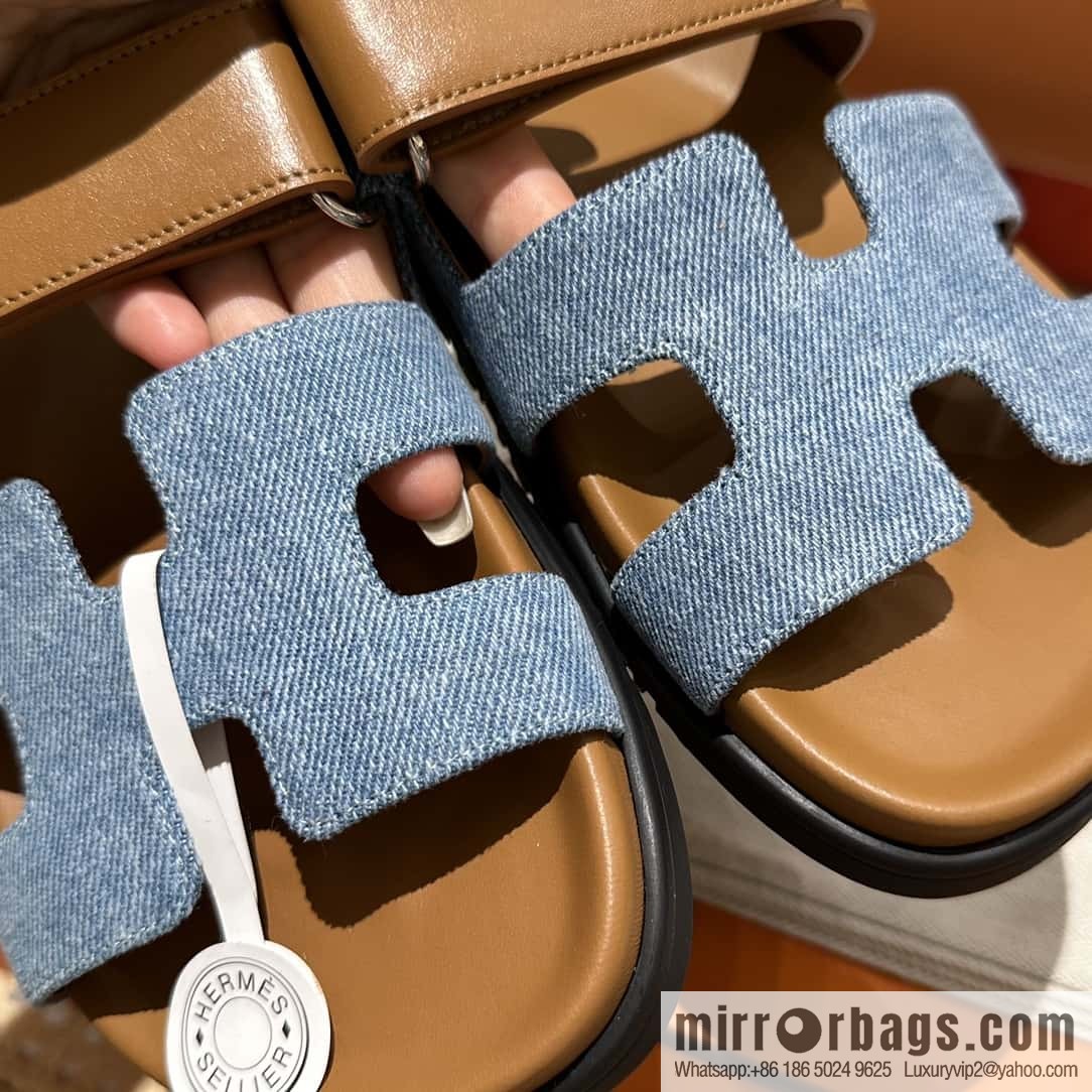 Hermès second uncle shoes 🐎🐎 denim