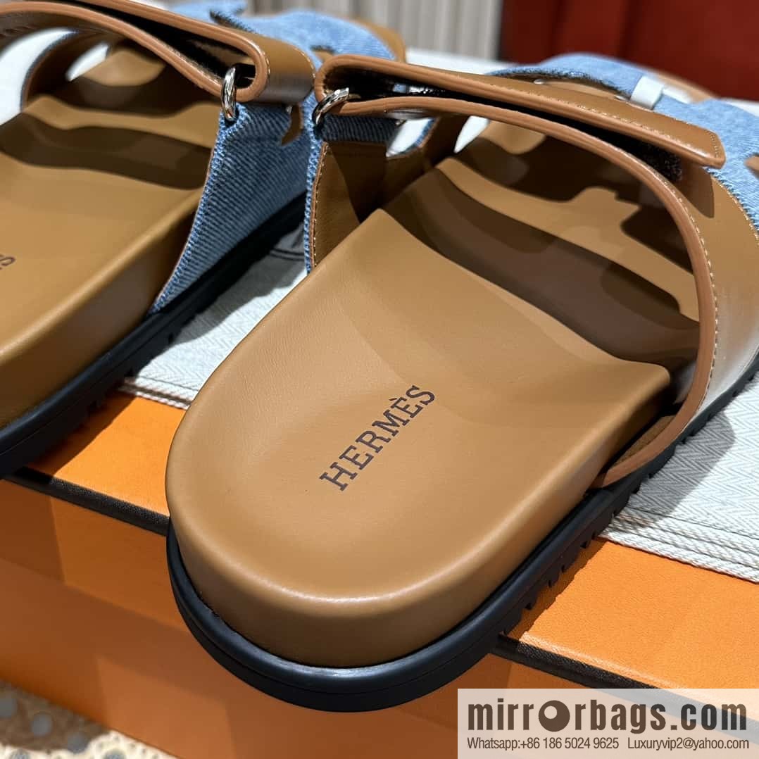 Hermès second uncle shoes 🐎🐎 denim