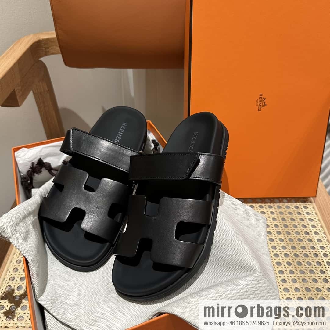 Hermès second uncle shoes 🐎🐎 plain black