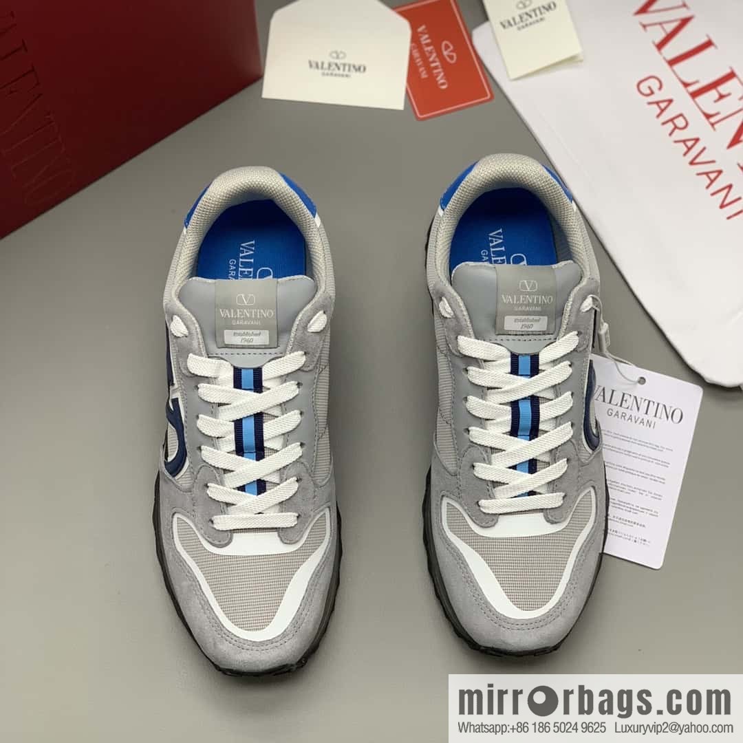 VALENTINO Valentino, men's low-top casual sneakers with rubber soles