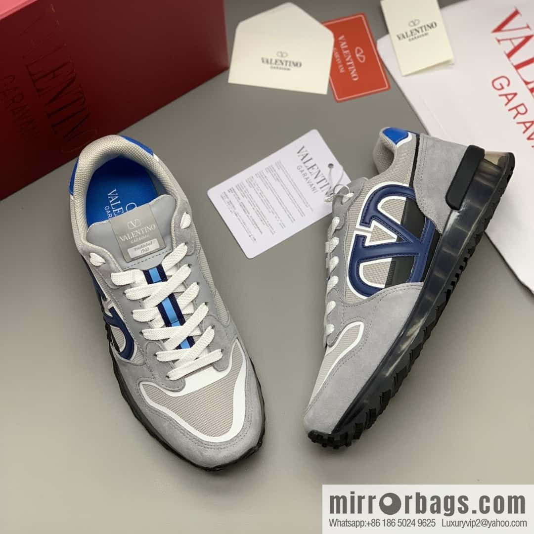 VALENTINO Valentino, men's low-top casual sneakers with rubber soles