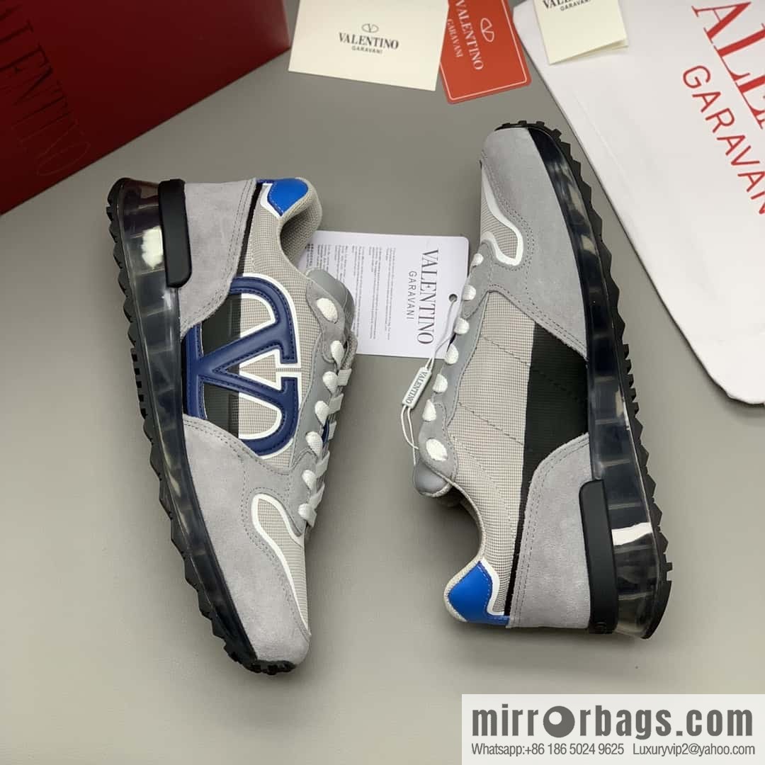 VALENTINO Valentino, men's low-top casual sneakers with rubber soles