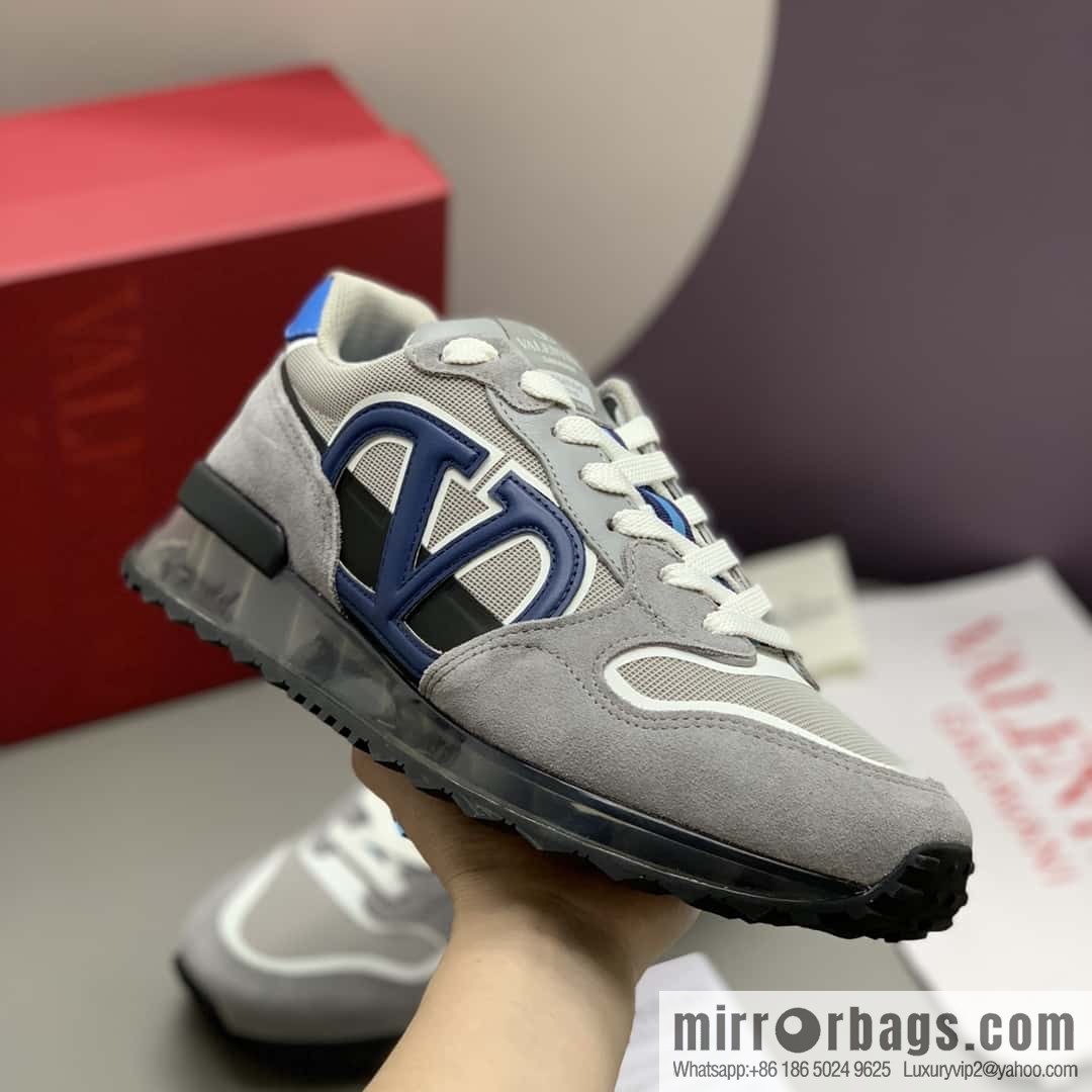 VALENTINO Valentino, men's low-top casual sneakers with rubber soles