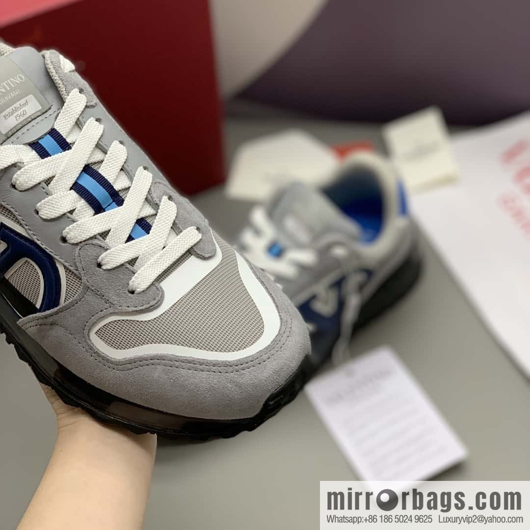 VALENTINO Valentino, men's low-top casual sneakers with rubber soles