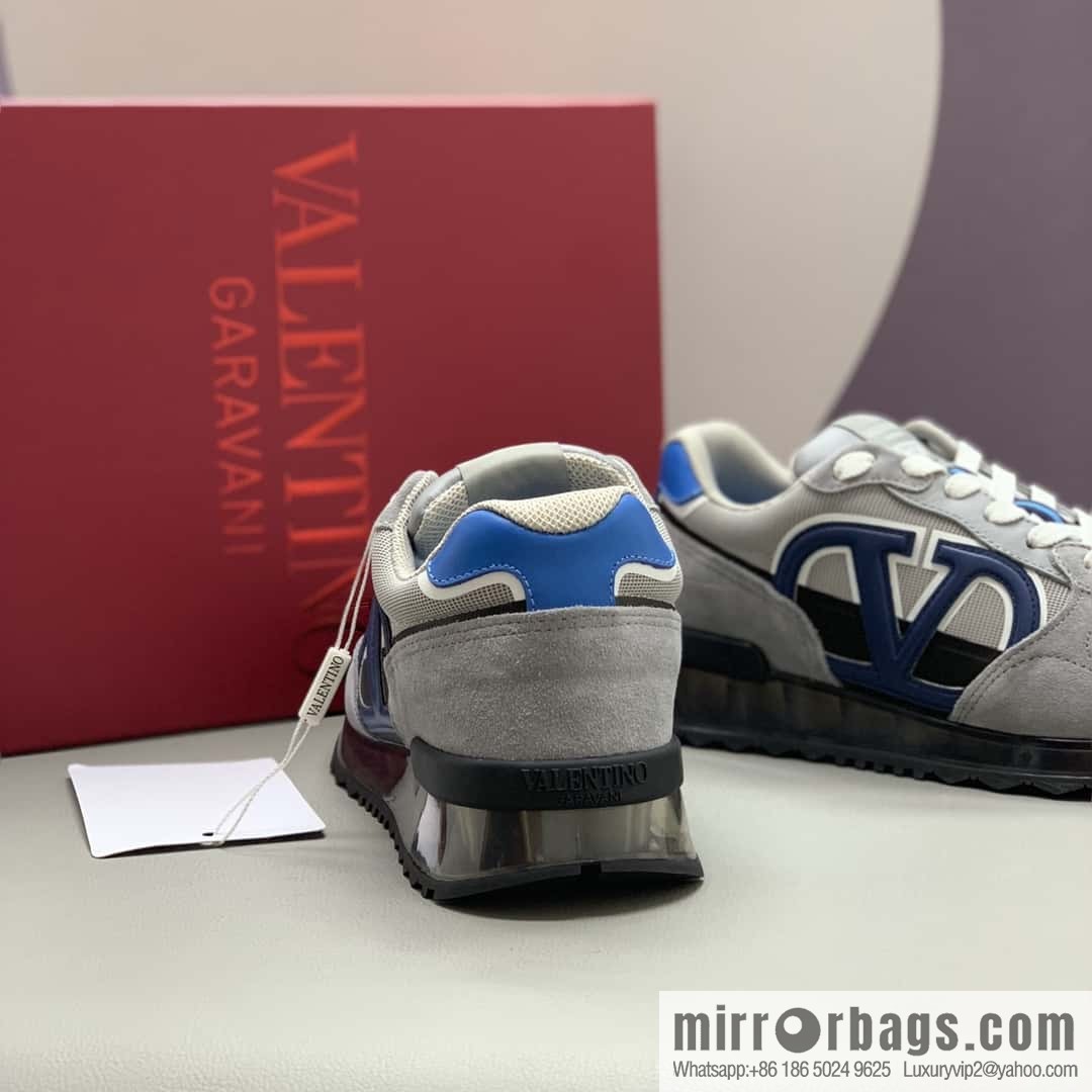 VALENTINO Valentino, men's low-top casual sneakers with rubber soles