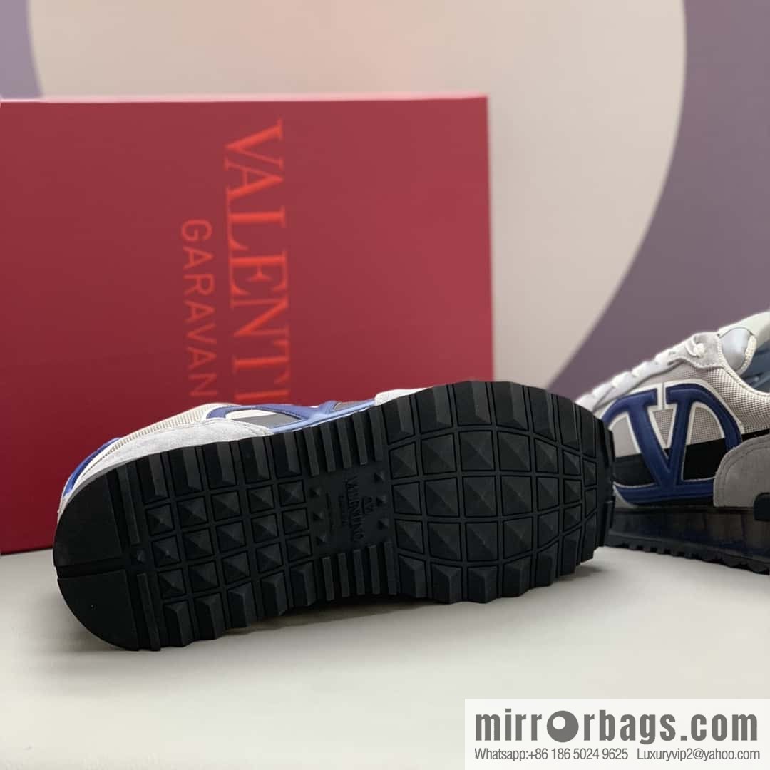 VALENTINO Valentino, men's low-top casual sneakers with rubber soles