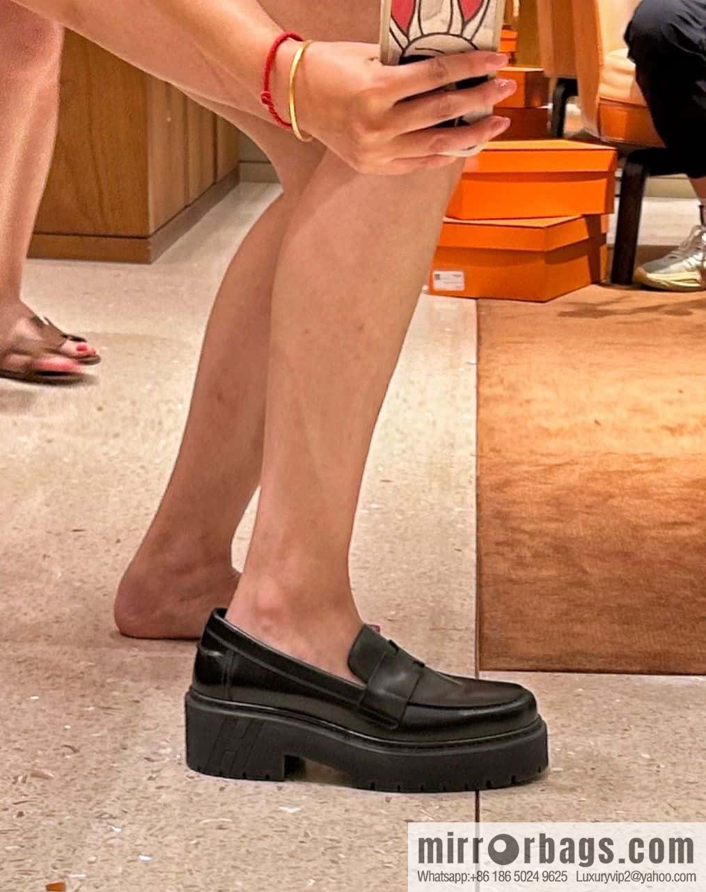 Hermes new platform loafers H232059Z 02380