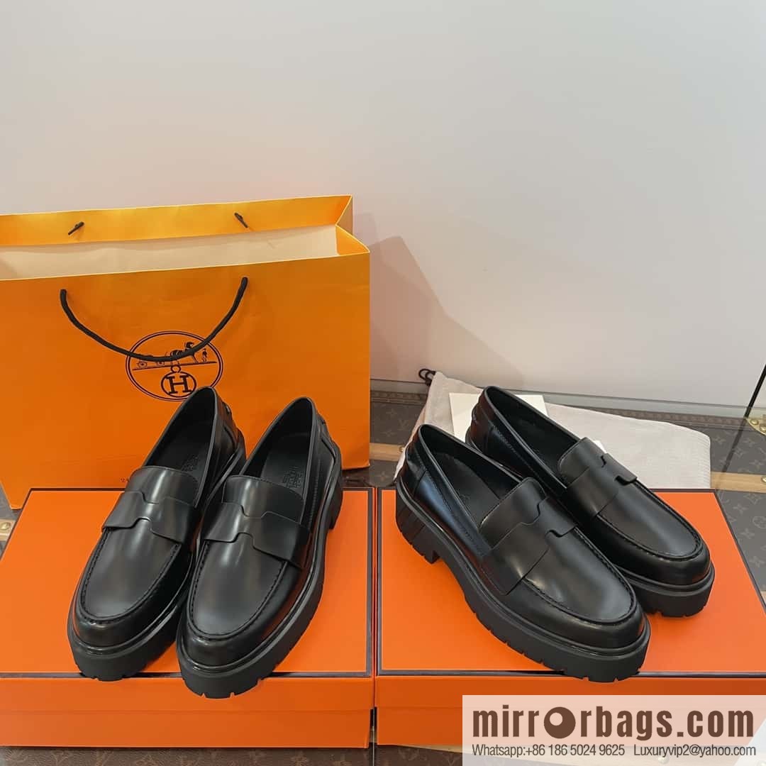 Hermes new platform loafers H232059Z 02380
