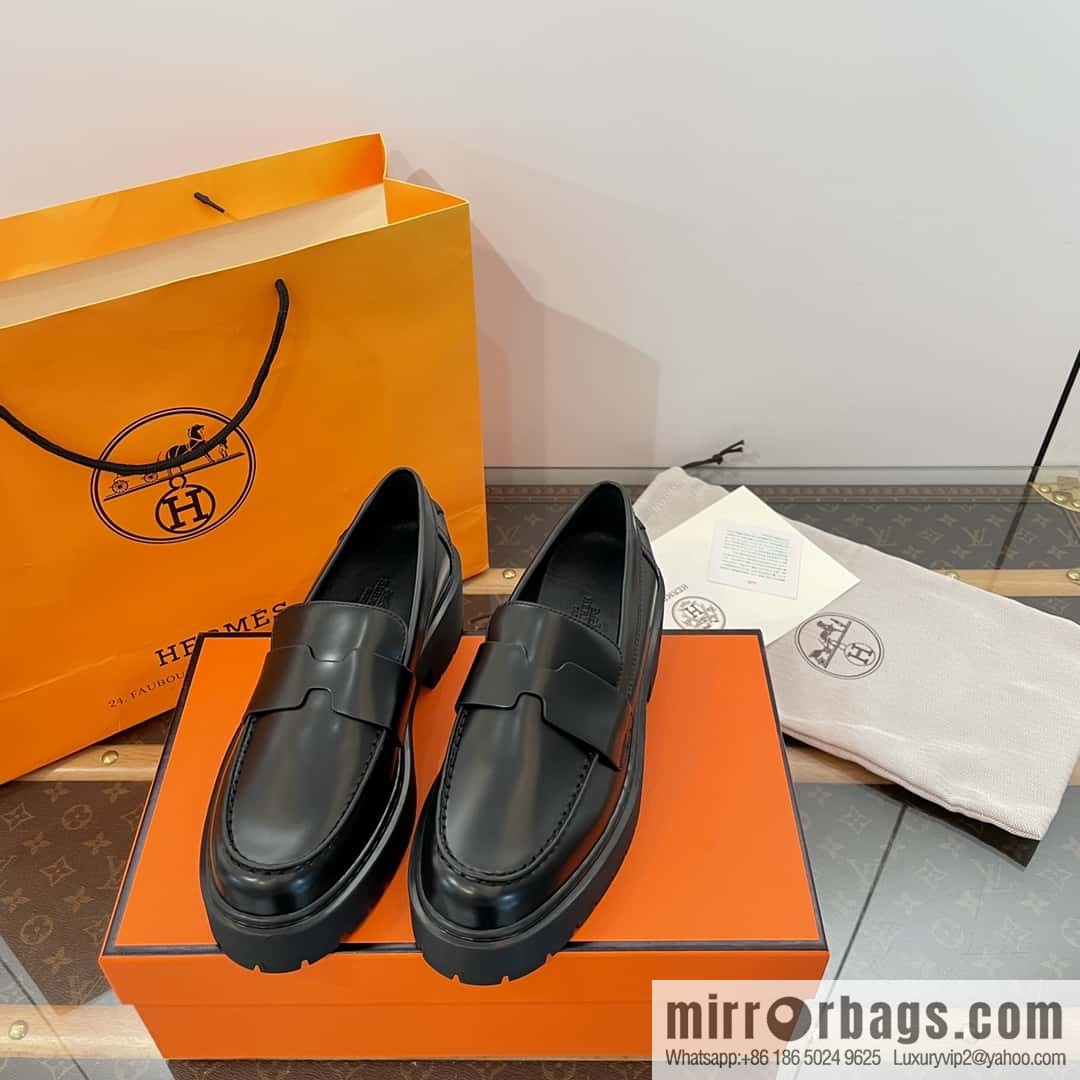 Hermes new platform loafers H232059Z 02380